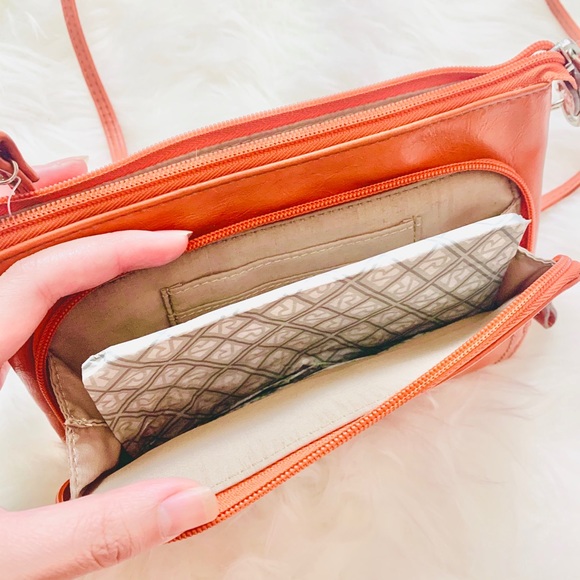 NWT Orange Crossbody Bag - Picture 7 of 8